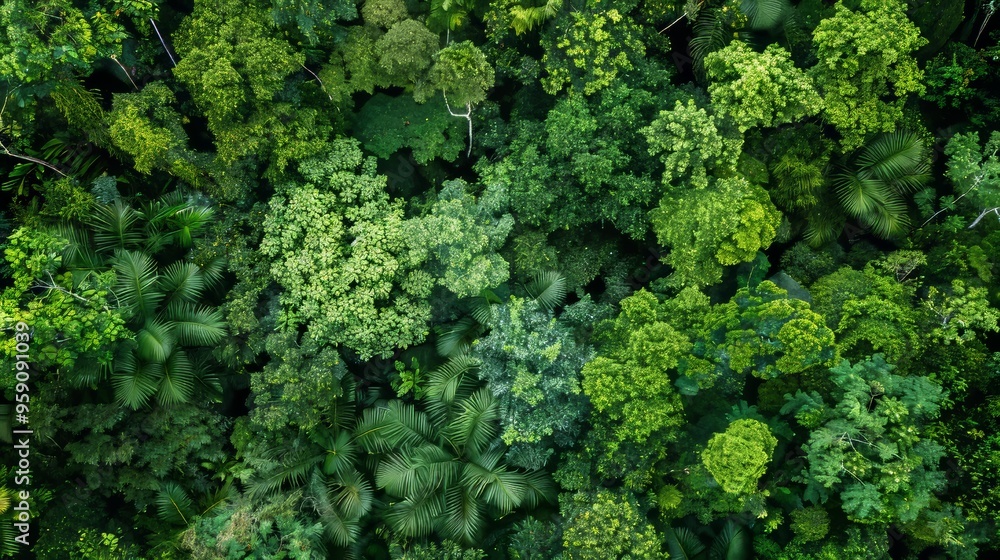 Aerial top view forest tree, Rainforest ecosystem and healthy environment concept and background, Texture of green tree forest view from above Aerial top view forest tree, Rainforest ecosystem and healthy environment concept and background, Texture of green tree forest view from above