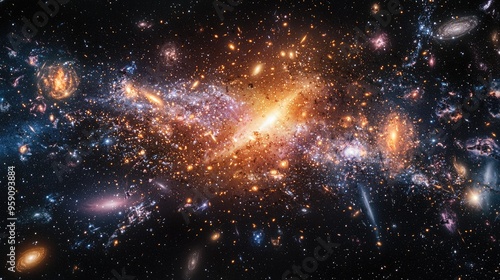 First Galaxies Emerging: Cosmic Matter's First Dance