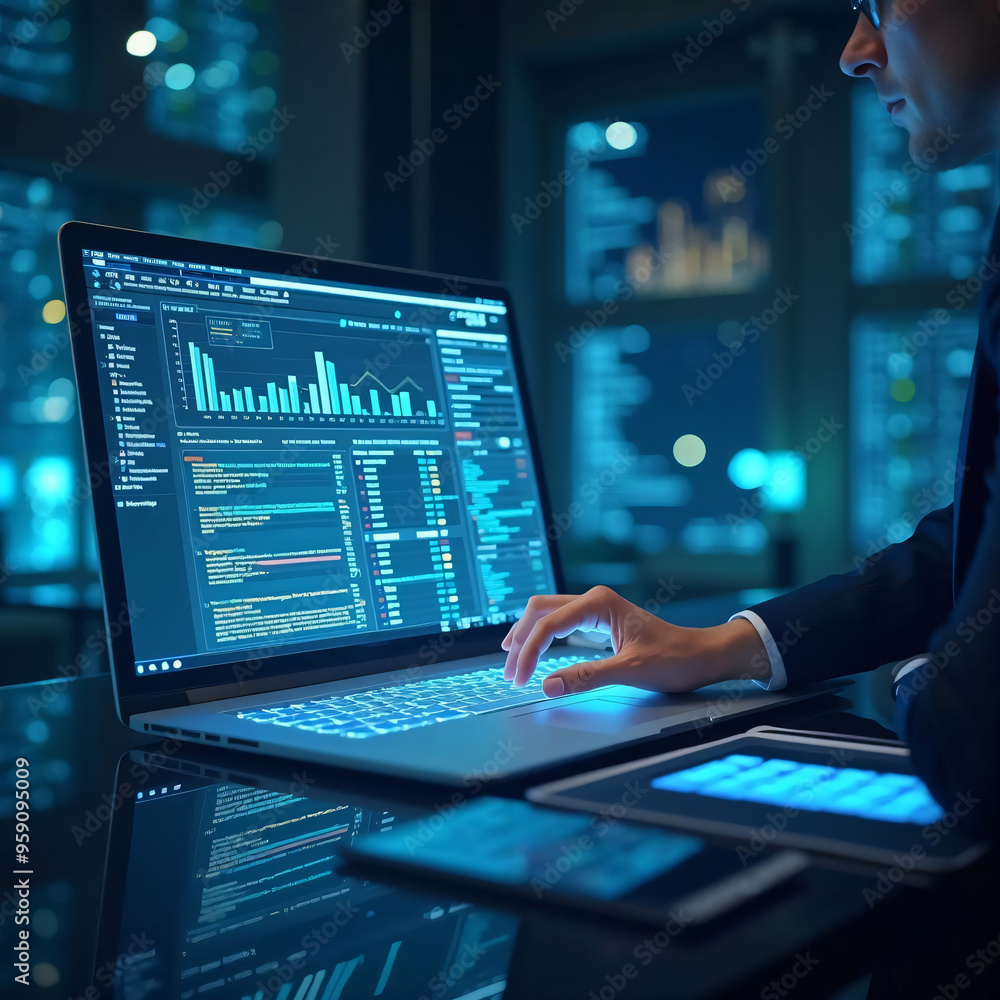 artificial intelligence expert work in a digital workspace artificial intelligence expert work in a digital workspace