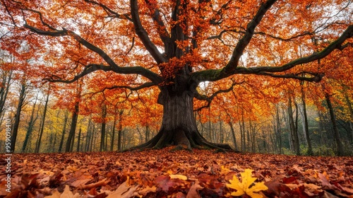 Majestic Autumn Tree