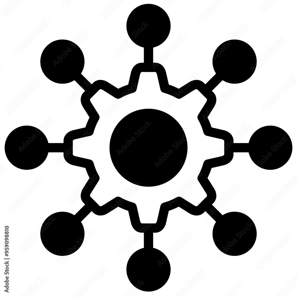 Microservice Icon Microservice Icon