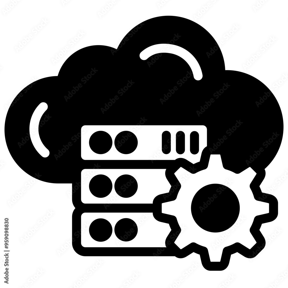 Server Management Icon Server Management Icon