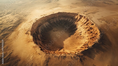 cracked earth in the sand