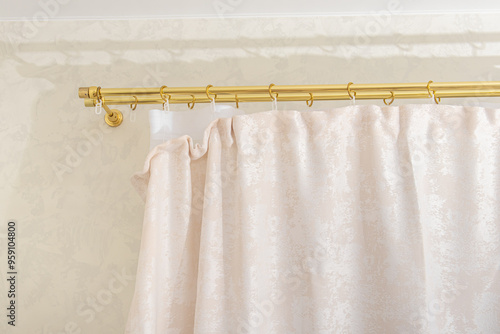 Incorrectly hung curtains. Mistakes in hanging curtains photo