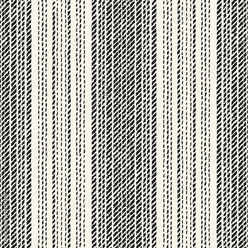 Monochrome Grain Variegated Stripes Pattern