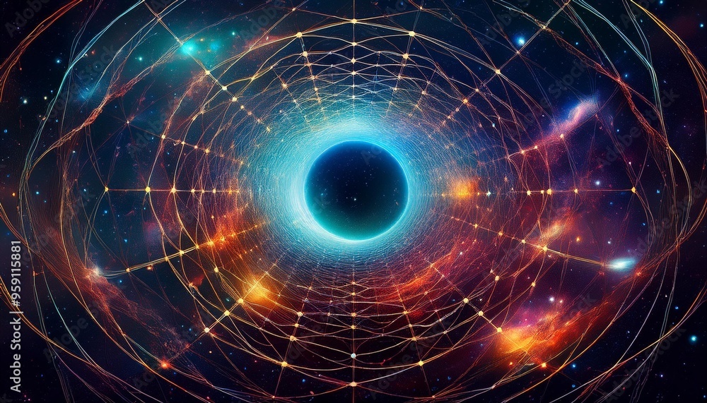 Obraz premium visualization of fractal realms