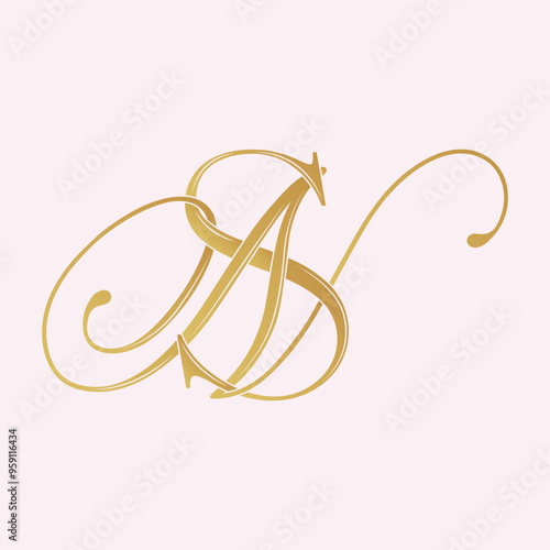 NS , SN , logo NS , Letter NS , monogram NS, vector, logo, Wedding Monogram Initials, Wedding Logo,Wedding Monogram, Logo Design