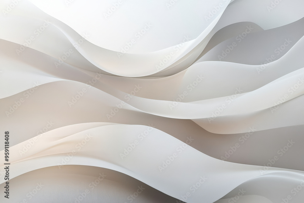 A minimalist abstract art backdrop with smooth, curved lines in soft, muted tones of beige, gray, and white. The gentle waves and subtle gradients create a calming, sophisticated atmosphere, ideal for A minimalist abstract art backdrop with smooth, curved lines in soft, muted tones of beige, gray, and white. The gentle waves and subtle gradients create a calming, sophisticated atmosphere, ideal for