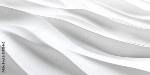 A clean 3D light white background with abstract patterns and smooth, diffused light. The design features a polished, elegant look with subtle textures and a sophisticated finish.