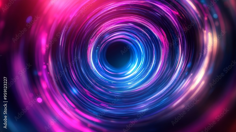 Sci-fi concept spiral background Sci-fi concept spiral background