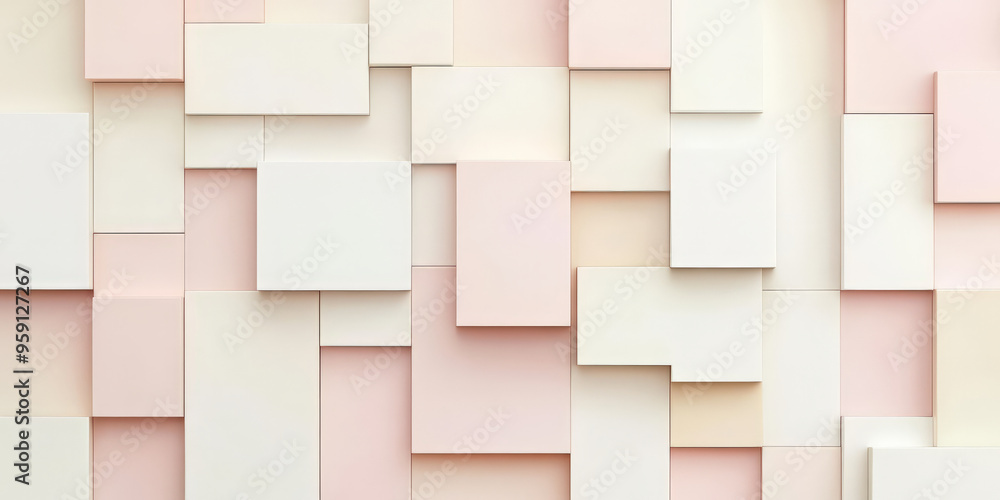 An elegant background with light color blocks in varying shades of pale pink and cream. The design creates a sophisticated, modern appearance with smooth textures and gradients. An elegant background with light color blocks in varying shades of pale pink and cream. The design creates a sophisticated, modern appearance with smooth textures and gradients.
