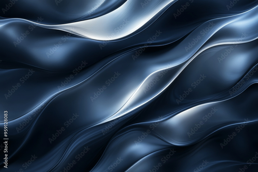 An exquisite abstract background with rich gradients in deep navy and silver. The design features a luxurious, high-end look with flowing, refined colors. An exquisite abstract background with rich gradients in deep navy and silver. The design features a luxurious, high-end look with flowing, refined colors.