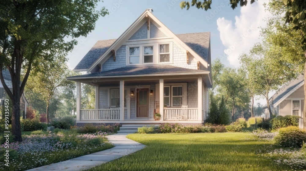 Charming Suburban Home Charming Suburban Home