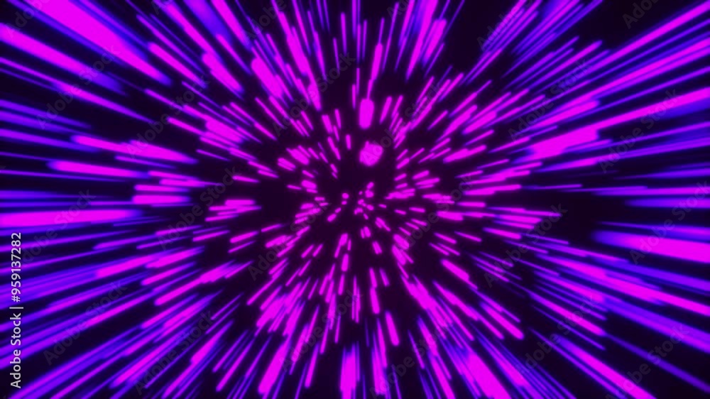 Neon purple glowing stars fireworks abstract background seamless vj loop Neon purple glowing stars fireworks abstract background seamless vj loop