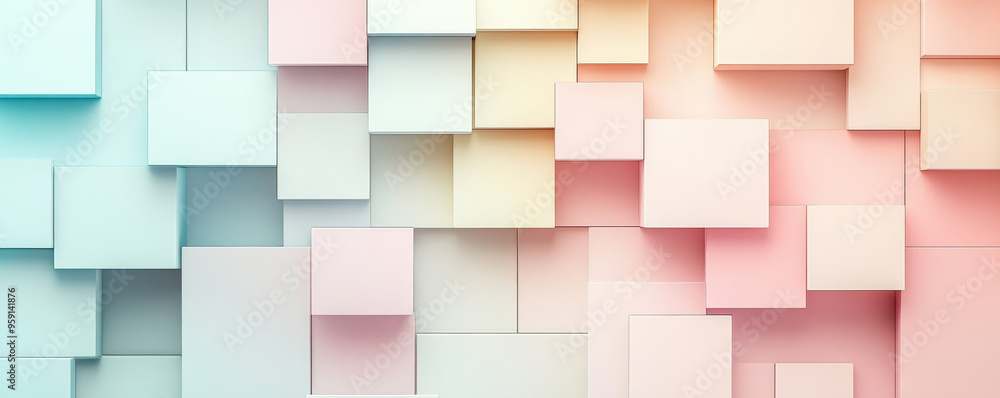 A chic background with an assortment of light color blocks in pastel shades. The design features a playful, yet refined look with clean lines and gentle gradients. A chic background with an assortment of light color blocks in pastel shades. The design features a playful, yet refined look with clean lines and gentle gradients.