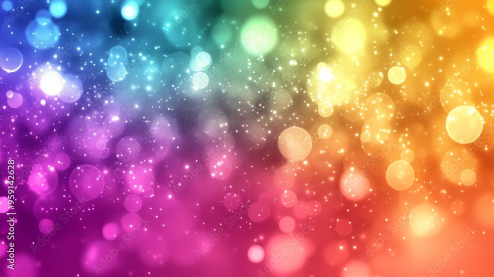 Colorful Bokeh Background Colorful Bokeh Background