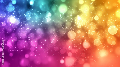 Colorful Bokeh Background