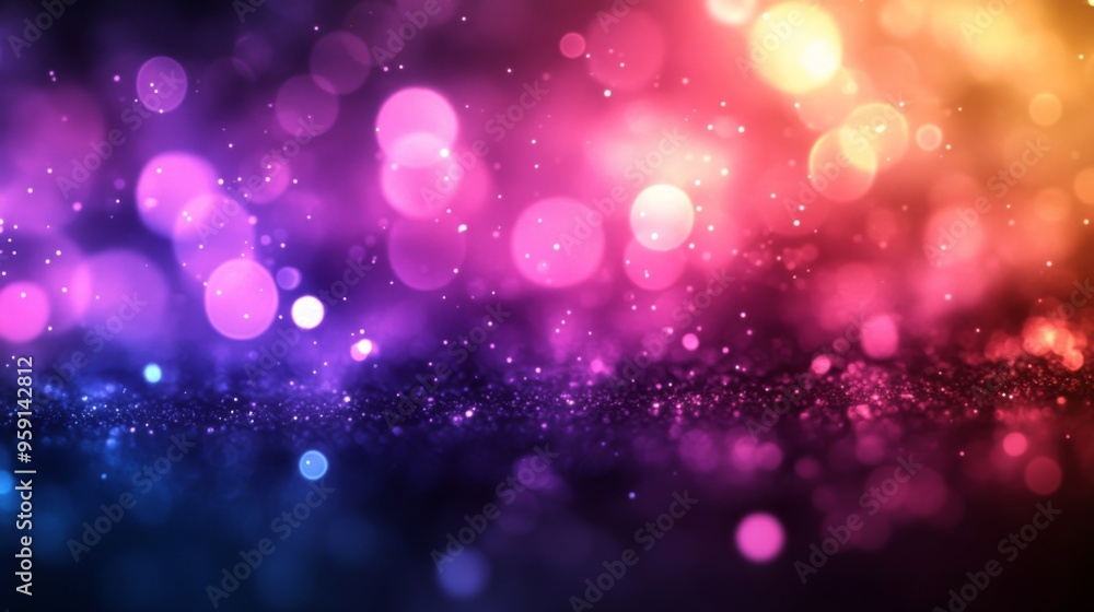 Abstract Colorful Bokeh Background Abstract Colorful Bokeh Background