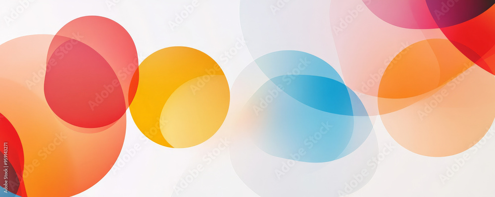 Modern web design backdrop featuring a smooth, white background with colorful, abstract patterns of overlapping circles. The design is playful yet professional, suitable for creative portfolios or Modern web design backdrop featuring a smooth, white background with colorful, abstract patterns of overlapping circles. The design is playful yet professional, suitable for creative portfolios or