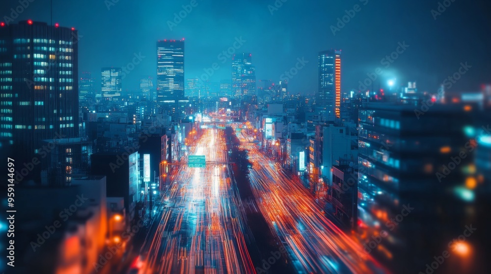 City Night Lights City Night Lights