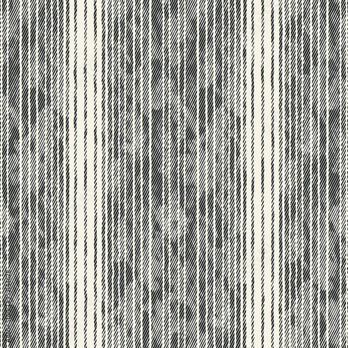 Monochrome Grain Variegated Stripes Pattern