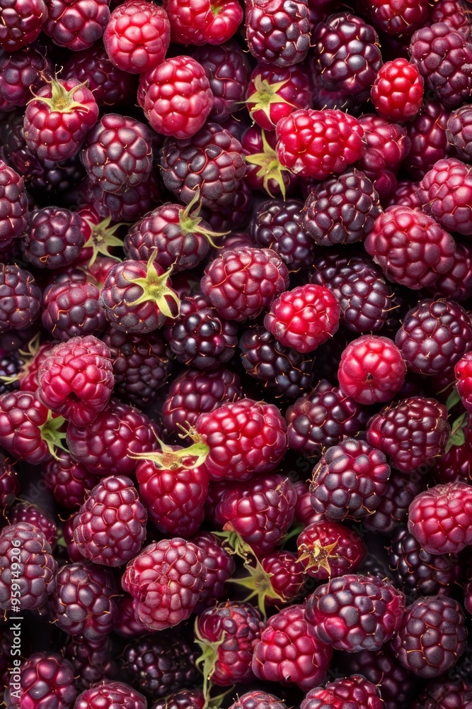 Loganberry texture background, Rubus loganobaccus fruits pattern, many logan berry mockup Loganberry texture background, Rubus loganobaccus fruits pattern, many logan berry mockup