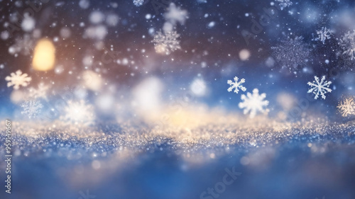 winter snowflake Background