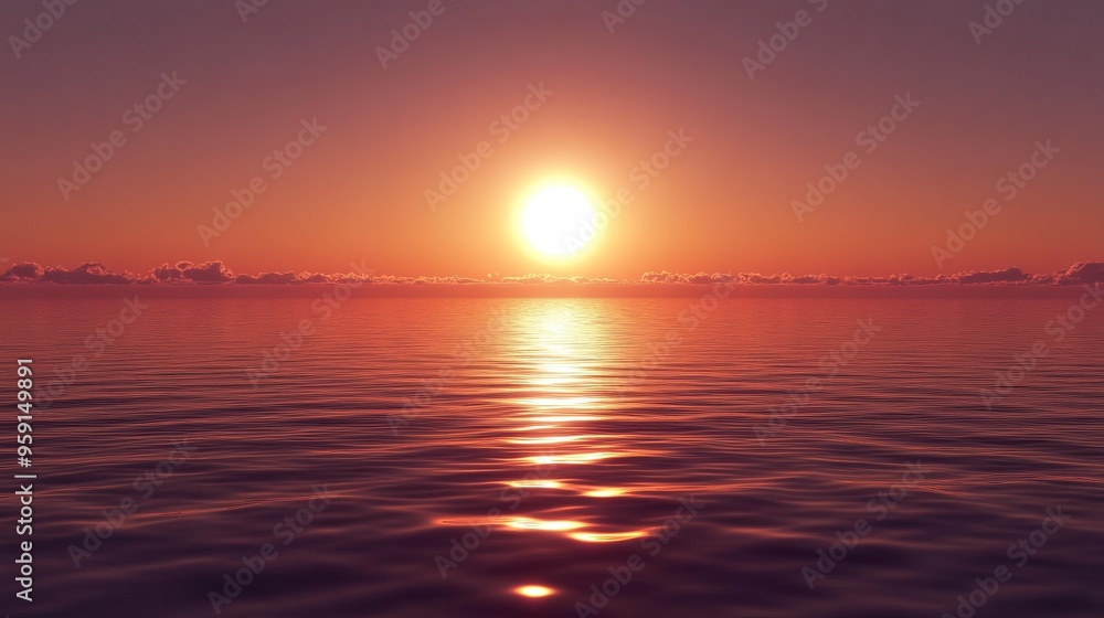 the sun is setting over a body of water the sun is setting over a body of water