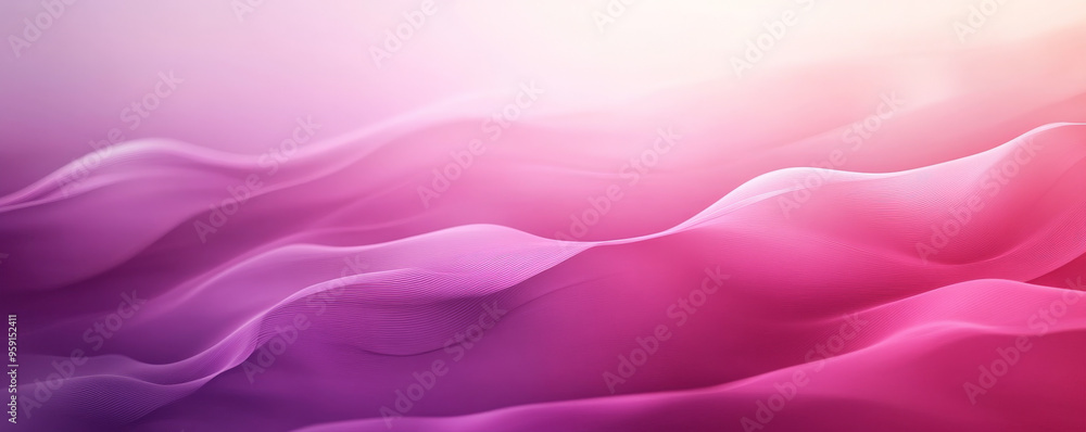 Obraz premium A dreamy background in various shades of magenta, with subtle textures and smooth gradients. The design evokes a sense of elegance and sophistication with a serene ambiance.