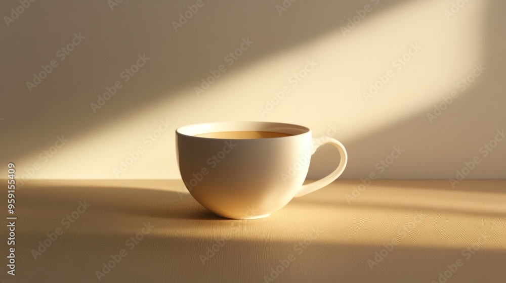 Coffee Cup In The Light Coffee Cup In The Light