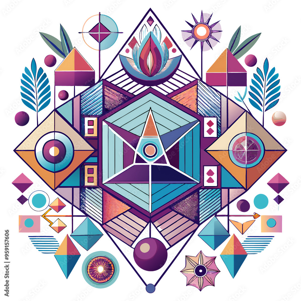 abstract geometric background with colorful triangles abstract geometric background with colorful triangles