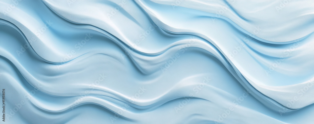 A light blue textured surface featuring subtle wave-like patterns. The gentle hue and flowing texture evoke a calm and serene atmosphere, suitable for tranquil designs. A light blue textured surface featuring subtle wave-like patterns. The gentle hue and flowing texture evoke a calm and serene atmosphere, suitable for tranquil designs.