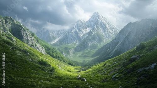 Stunning mountain landscapes and their ecosystems