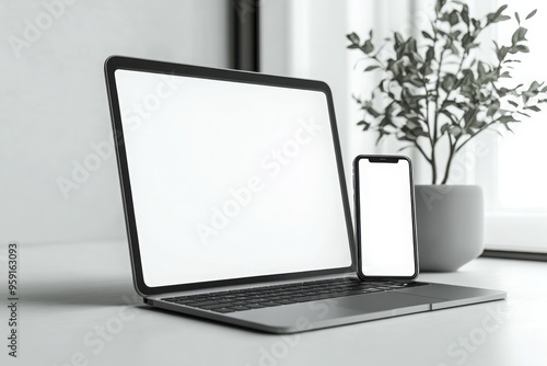 Isolated Devices Mockup 