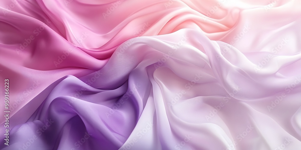 Obraz premium Silk flying cloth