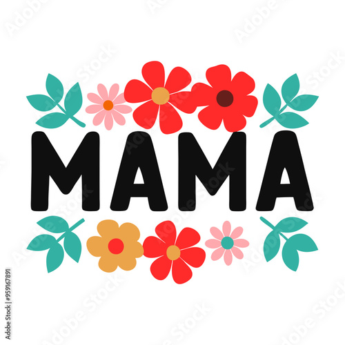 Boss Mama and Spooky Mama Halloween typography sublimation t shirt design and clip art