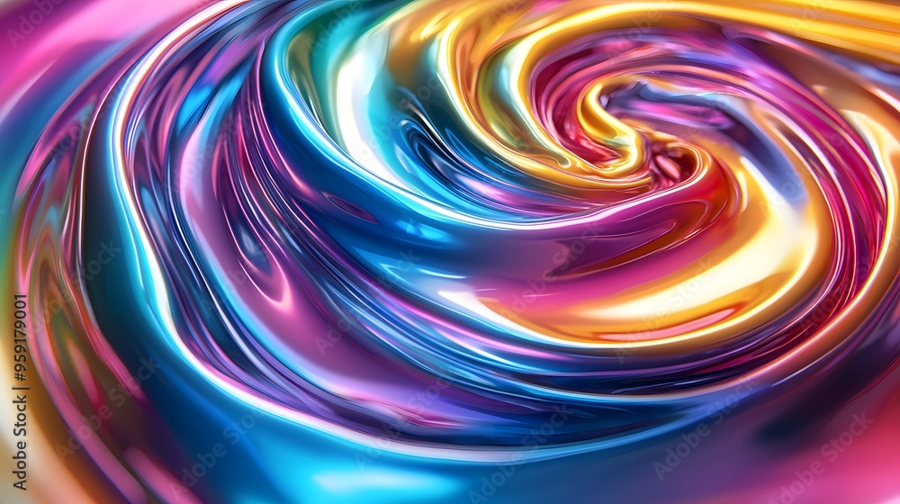 Abstract Swirling Liquid Background. Abstract Swirling Liquid Background.