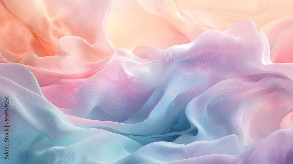 Abstract Pastel Fabric Background. Abstract Pastel Fabric Background.