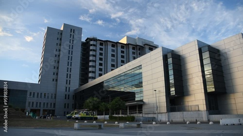 Generic Health Care Hospital Exterior Building