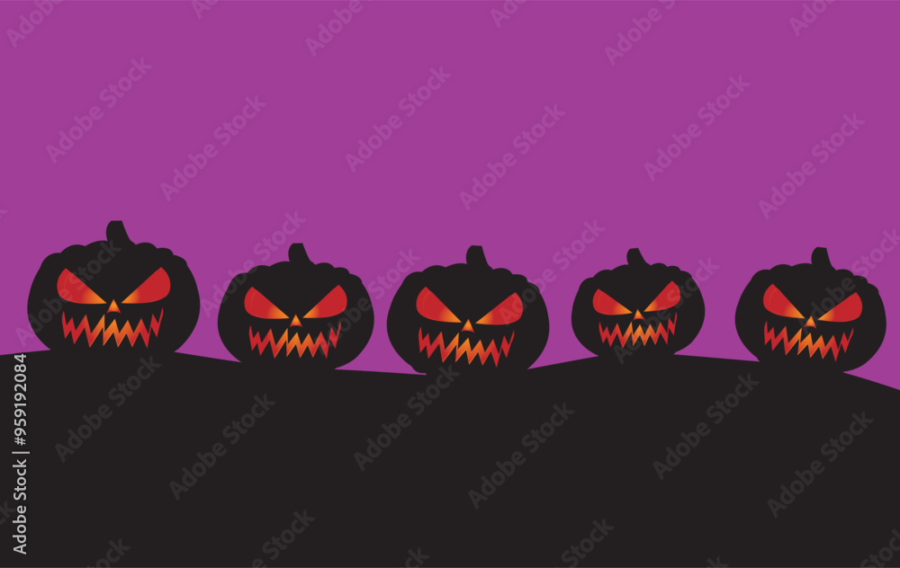 Halloween background, Halloween pumpkin on colored background Halloween background, Halloween pumpkin on colored background