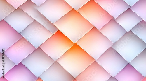  A close-up image of a diverse pattern composed of various shades of pink, orange, yellow, and white