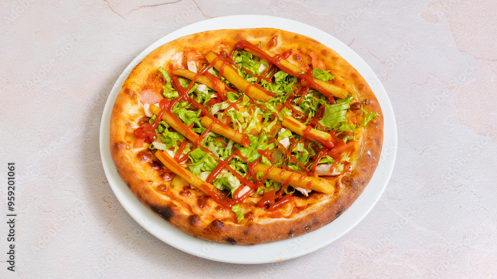 Pizza isolated Pizza isolated