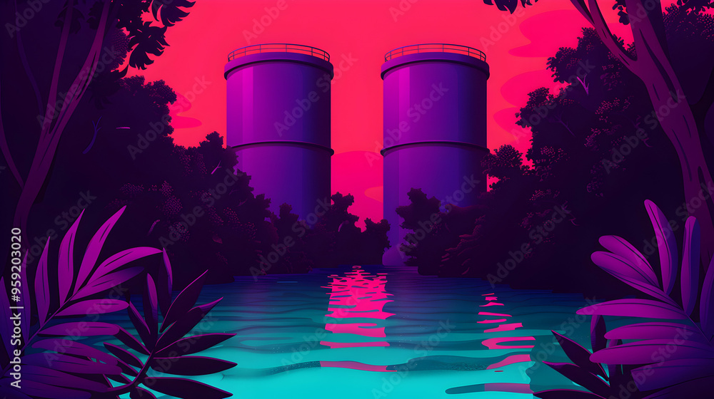 Ecosystem Remediation Abstract Concept Vector Illu