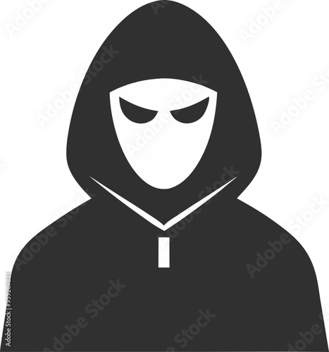 silhouette of a hacker icon