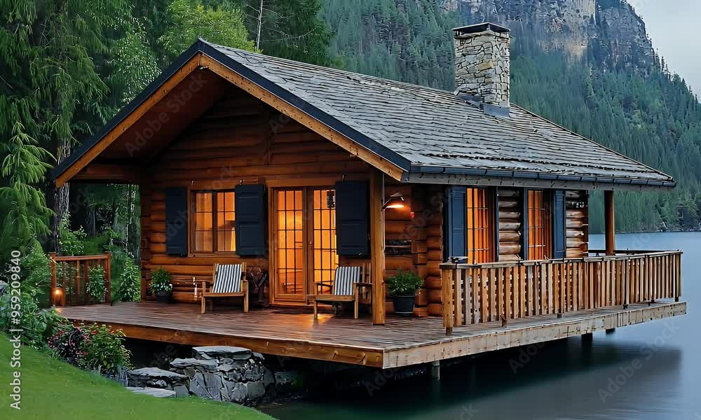 Cozy Lakeside Cabin Retreat: Embracing Tranquility Cozy Lakeside Cabin Retreat: Embracing Tranquility