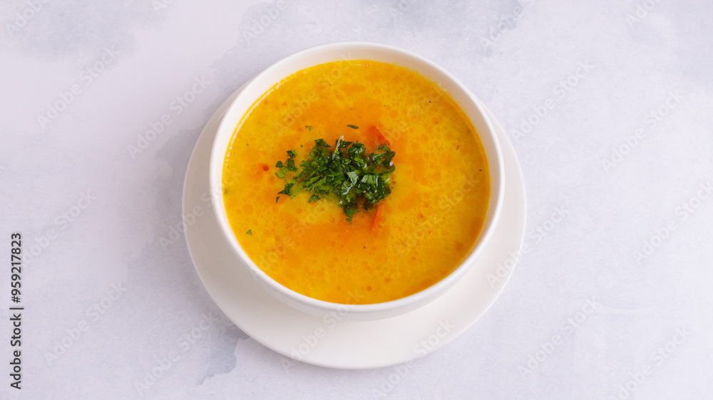 Lentil soup bowl Lentil soup bowl