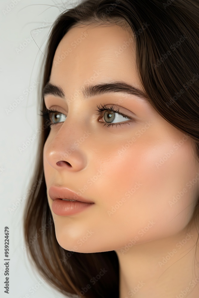 Naklejka premium beauty women for beauty model concept