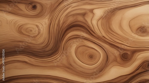 Wallpaper Mural Abstract wooden texture illustration , rich brown background.
 Torontodigital.ca