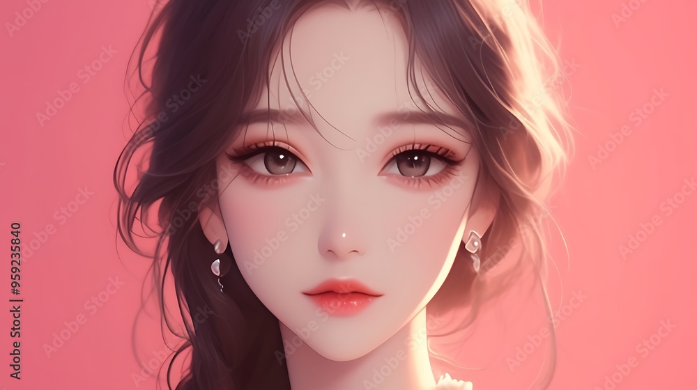 korean anime girl korean anime girl