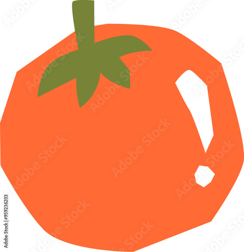 Tomato Hand Drawn